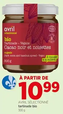 Avril Avril Sélectionné tartinade Bio offer