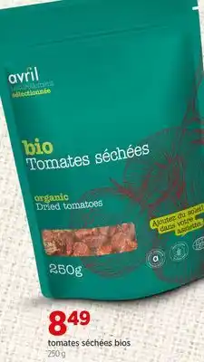 Avril AVRIL tomates séchées bios offer