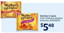 Walmart Werther's candy offer