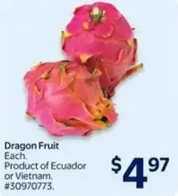 Walmart Dragon fruit offer