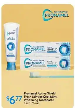 Walmart Pronamel Active Shield Toothpaste offer