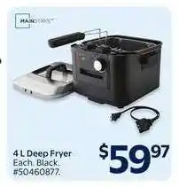 Walmart 4 L Deep Fryer offer