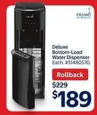 Walmart Deluxe Bottom-Load Water Dispenser offer