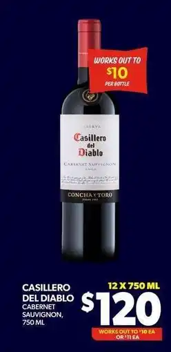 Real Canadian Liquorstore Casillero del Diablo offer