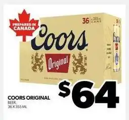 Real Canadian Liquorstore Coors Original offer