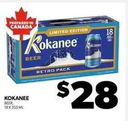 Real Canadian Liquorstore Kokanee offer