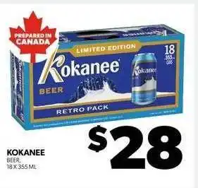 Real Canadian Liquorstore Kokanee offer