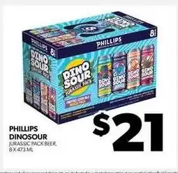 Real Canadian Liquorstore PHILLIPS DINOSOUR offer