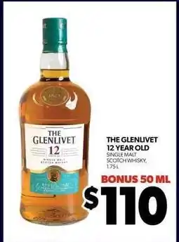 Real Canadian Liquorstore The Glenlivet 12 Year Old offer