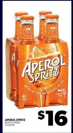 Real Canadian Liquorstore Aperol Spritz offer