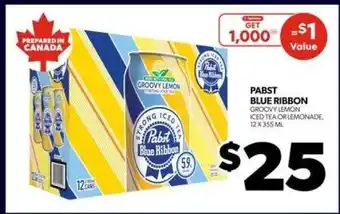Real Canadian Liquorstore Pabst Blue Ribbon offer