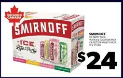 Real Canadian Liquorstore Smirnoff Ice Party Pack offer
