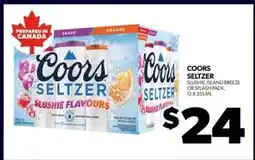 Real Canadian Liquorstore Coors Seltzer offer
