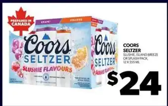 Real Canadian Liquorstore Coors Seltzer offer