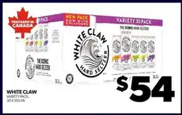 Real Canadian Liquorstore White Claw offer