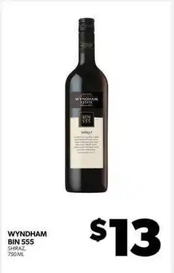 Real Canadian Liquorstore WYNDHAM BIN 555 offer