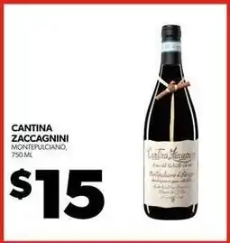 Real Canadian Liquorstore Cantina Zaccagnini Montepulciano offer