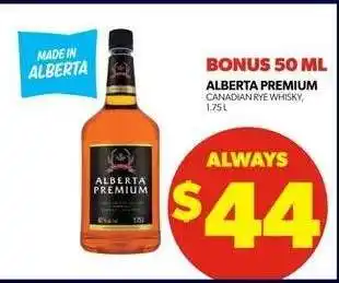 Real Canadian Liquorstore Alberta Premium offer