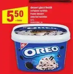 Maxi Oreo dessert glacé Nestlé offer