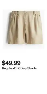 H&M Regular-Fit Chino Shorts offer