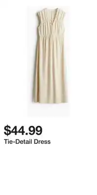 H&M Tie-Detail Dress offer