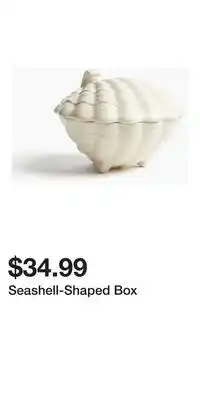 H&M Seashell-Shaped Box offer