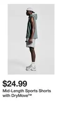 H&M Mid-Length Sports Shorts with DryMove offer