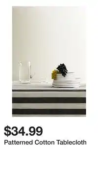 H&M Patterned Cotton Tablecloth offer