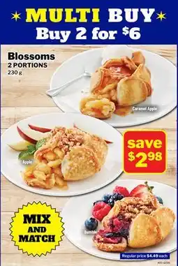 M & M Food Market Blossoms 2 PORTIONS offer