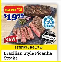 M & M Food Market Brazilian Style Picanha Steaks offer