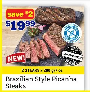 M & M Food Market Brazilian Style Picanha Steaks offer