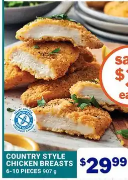 M & M Food Market COUNTRY STYLE CHICKEN BREASTS offer