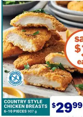 M & M Food Market COUNTRY STYLE CHICKEN BREASTS offer