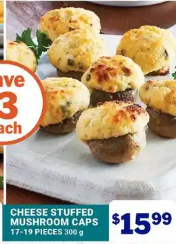 M & M Food Market CHEESE STUFFED MUSHROOM CAPS offer