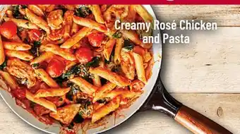 M & M Food Market Creamy Rosé Chicken and Pasta offer
