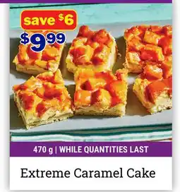 M & M Food Market Extreme Caramel Cake offer
