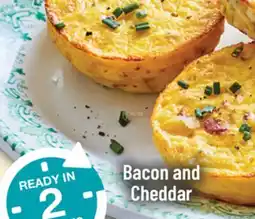 M & M Food Market Bacon and Cheddar Omelette Bites offer