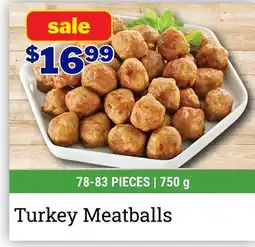 M & M Food Market Turkey Meatballs offer