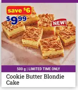 M & M Food Market Cookie Butter Blondie offer
