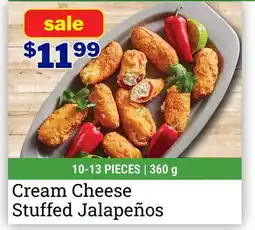 M & M Food Market Cream Cheese Stuffed Jalapeños offer