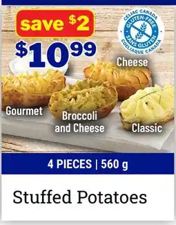 M & M Food Market Stuffed Potatoes offer