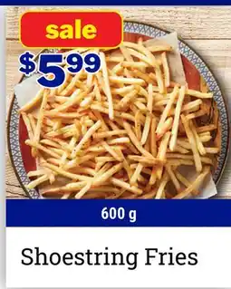 M & M Food Market Shoestring Fries offer