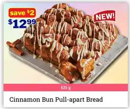 M & M Food Market Cinnamon Bun Pull-apart Bread offer