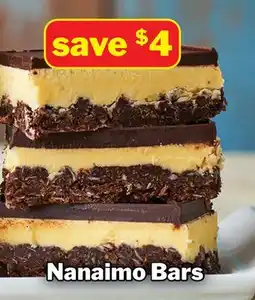 M & M Food Market Nanaimo Bars offer