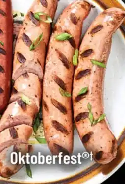 M & M Food Market Oktoberfest † Sausages offer