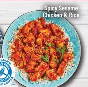 M & M Food Market Spicy Sesame Chicken & Rice offer
