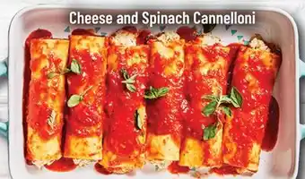 M & M Food Market Cheese and Spinach Cannelloni offer
