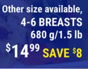 M & M Food Market 4-6 BREASTS offer