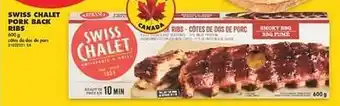 No Frills Swiss chalet pork back offer