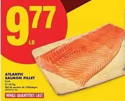 No Frills Atlantic salmon fillet offer